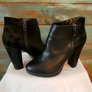 Call It Spring Black Booties,  Sz 7